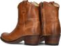 SENDRA Enkellaarsjes Dames 16751 Maat: 38 Materiaal: Leer Kleur: Bruin - Thumbnail 3