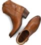 Sendra 16751 Enkellaarsjes Enkelboots met rits Dames Bruin - Thumbnail 4