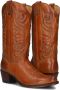 Sendra Cowboy geïnspireerde leren laarzen met vlammenpatroon Brown Dames - Thumbnail 6