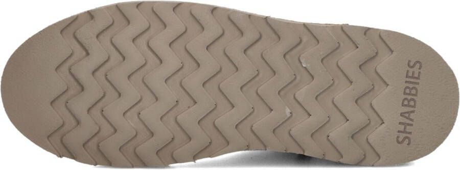 SHABBIES Beige Boots Palissa Mia High Zip