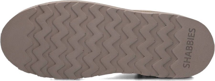 SHABBIES Beige Boots Palissa Mia Zip