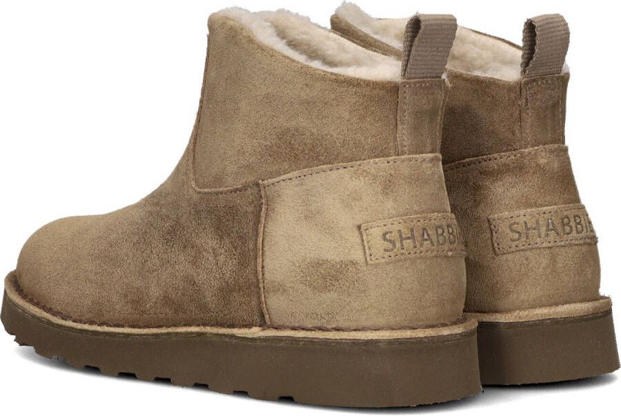 SHABBIES Beige Enkelboots Palissa Ankle Boot