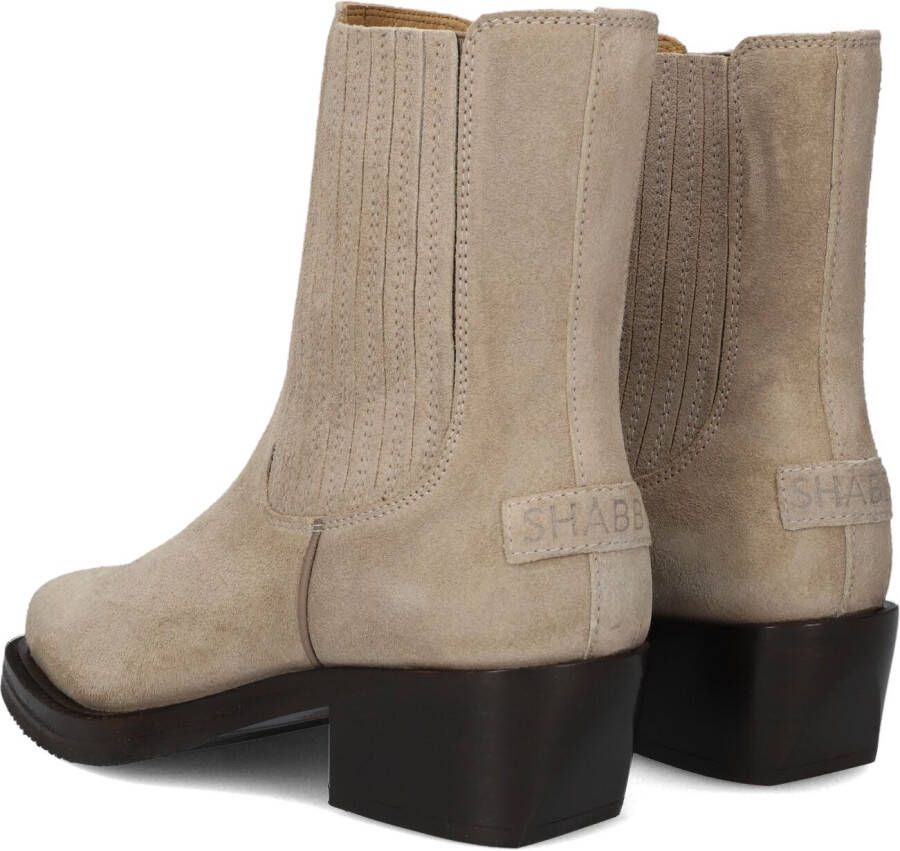 Shabbies Beige Enkellaarsjes 182020384