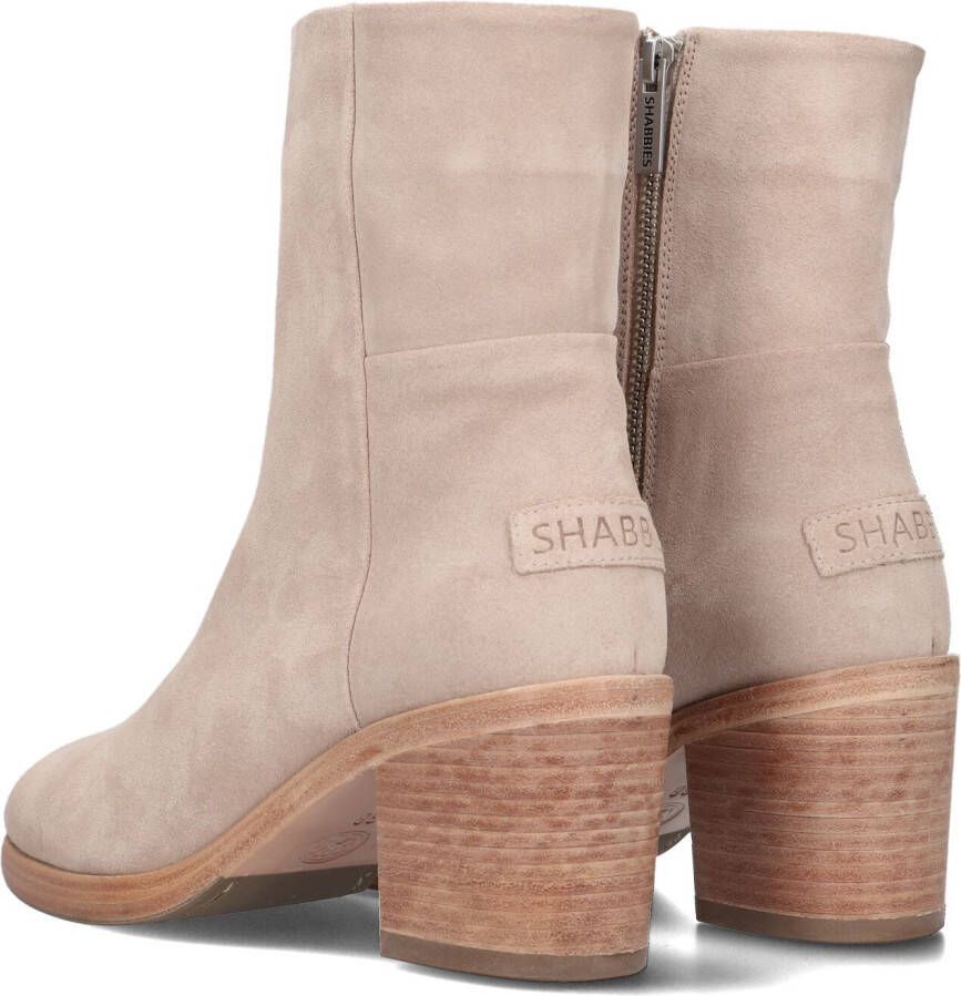 Shabbies Beige Enkellaarsjes 183020354 Shs1378