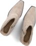 SHABBIES Enkellaarsjes Dames Jaira Double Maat: 41 Materiaal: Suède Kleur: Beige - Thumbnail 6