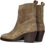 Shabbies Amsterdam Shabbies Julie Ankle Boot Enkellaarsjes Enkelboots met rits Dames Beige - Thumbnail 3