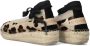 Shabbies Amsterdam PALMA Kimono espadrilles met panterprint beige bruin - Thumbnail 5