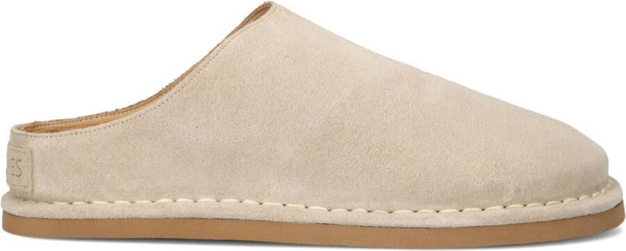 SHABBIES Beige Instappers Wilja Slipper