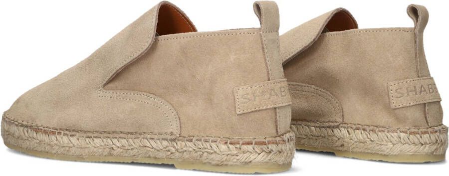 SHABBIES Beige Loafers Elche Lofa Suede