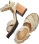 SHABBIES Sandalen Dames 163020155 Shs1171 Maat: 39 Materiaal: Suède Kleur: Beige - Thumbnail 6