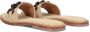 SHABBIES Slippers Dames 170020236 Maat: 37 Materiaal: Suède Kleur: Beige - Thumbnail 4