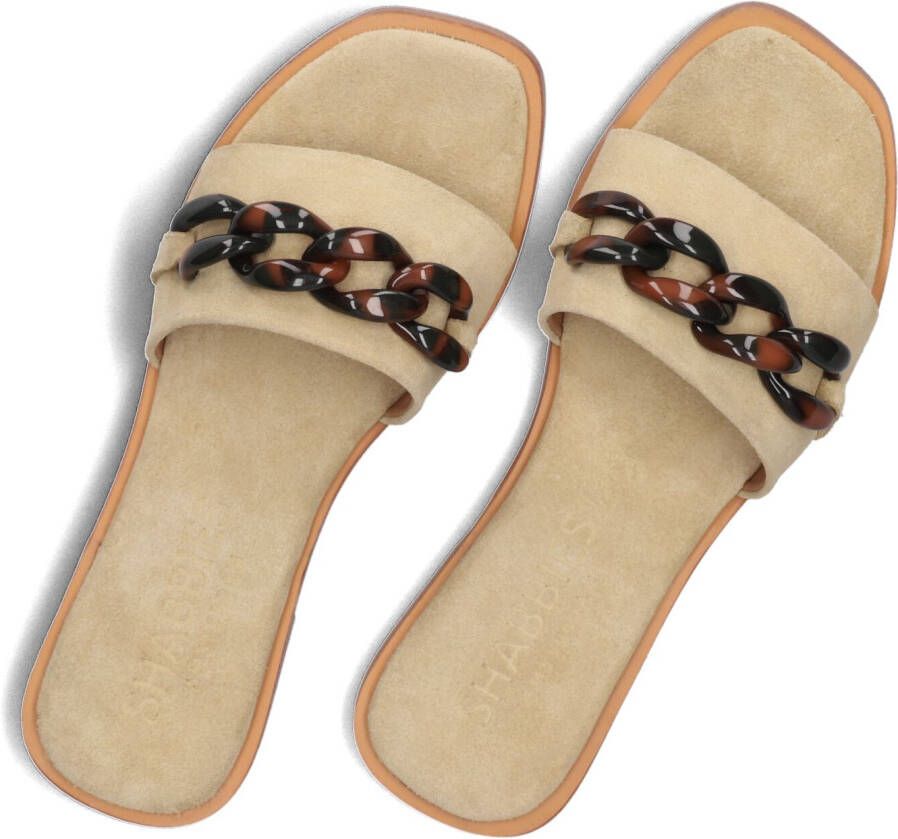 SHABBIES Beige Slippers 170020236