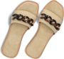 SHABBIES Slippers Dames 170020236 Maat: 37 Materiaal: Suède Kleur: Beige - Thumbnail 6