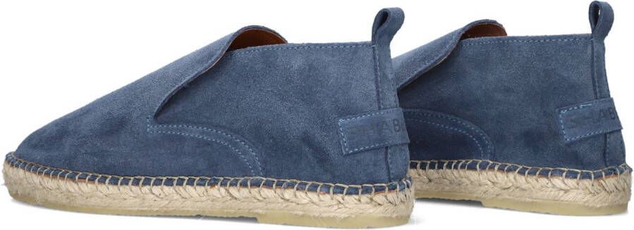 SHABBIES Blauwe Loafers Elche Lofa Suede