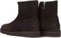 SHABBIES Enkelboots Dames Palissa Mia Zip Maat: 36 Materiaal: Suède Kleur: Bruin - Thumbnail 3