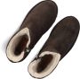 SHABBIES Enkelboots Dames Palissa Mia Zip Maat: 36 Materiaal: Suède Kleur: Bruin - Thumbnail 5