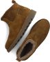 Shabbies Amsterdam Shabbies Palissa Ankle Boot Enkelboots Enkellaarsjes Dames Bruin - Thumbnail 5