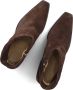 SHABBIES Enkellaarsjes Dames Jaira Double Maat: 42 Materiaal: Suède Kleur: Bruin - Thumbnail 6