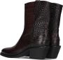 SHABBIES Enkellaarsjes Dames Juul Ankle Boot Maat: 38 Materiaal: Leer Kleur: Bruin - Thumbnail 5