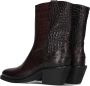 Shabbies Amsterdam Shabbies Juul Ankle Boot Enkellaarsjes Dames Bruin - Thumbnail 4