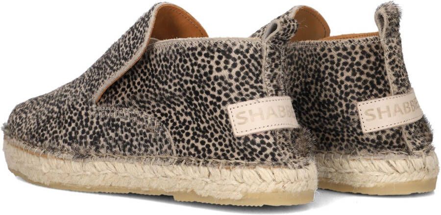SHABBIES Bruine Espadrilles Elche Lofa