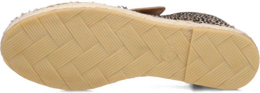 SHABBIES Bruine Espadrilles Elche Lofa
