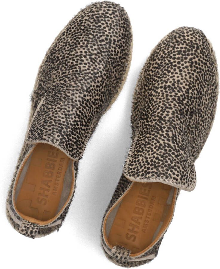 SHABBIES Bruine Espadrilles Elche Lofa