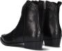 SHABBIES BY WENDY Enkellaarsjes Dames Wendy Shs1503 Maat: 38 Materiaal: Leer Kleur: Zwart - Thumbnail 4