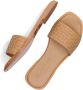 SHABBIES Slippers Dames 170020171 Maat: 38 Materiaal: Leer Kleur: Camel - Thumbnail 7