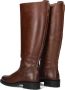 SHABBIES Hoge Laarzen Dames Dean Tala Maat: 37 Materiaal: Leer Kleur: Cognac - Thumbnail 3