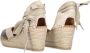 SHABBIES Espadrilles Dames Kaila Ki Seven Maat: 39 Materiaal: Leer Kleur: Goud - Thumbnail 4