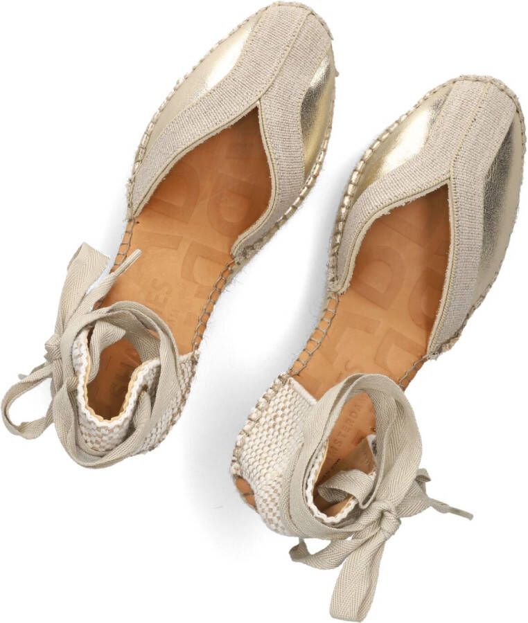 SHABBIES Gouden Espadrilles Kaila Ki Seven
