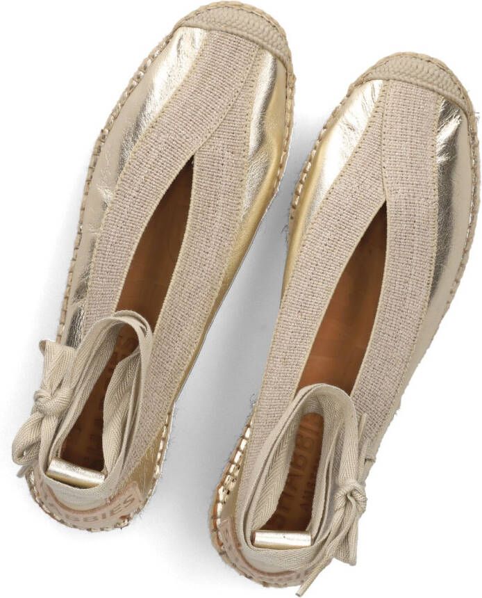SHABBIES Gouden Espadrilles Palma