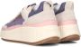 Shabbies Amsterdam Shabbies 101020361 Shs1454 Lage sneakers Leren Sneaker Dames Multi - Thumbnail 3