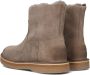 Shabbies Amsterdam Shabbies 181020378 Enkelboots Enkellaarsjes Dames Taupe - Thumbnail 6