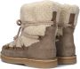 Shabbies Amsterdam Enkellaars Palissa Moon Taupe Dames Laarzen - Thumbnail 4