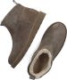 Shabbies Amsterdam Shabbies Palissa Ankle Boot Enkelboots Enkellaarsjes Dames Taupe - Thumbnail 5