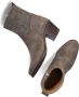Shabbies Amsterdam Shabbies Julie Ankle Boot Enkellaarsjes Enkelboots met rits Dames Taupe - Thumbnail 7