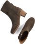 Shabbies Amsterdam Shabbies Lieve G Ankle Boot Enkellaarsjes Enkelboots met rits Dames Taupe - Thumbnail 6