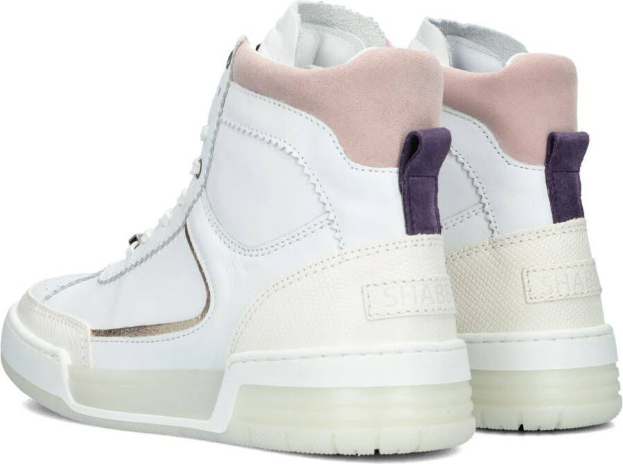 Shabbies Witte Hoge Sneaker 102020074