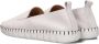 SHABBIES Loafers Dames 120020140 Sgs1413 Maat: 39 Materiaal: Suède Kleur: Wit - Thumbnail 4