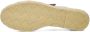 SHABBIES Espadrilles Dames Elche Lofa Metallic Maat: 37 Materiaal: Leer Kleur: Zilver - Thumbnail 7