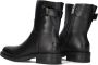 SHABBIES Enkelboots Dames Dean Bika Maat: 36 Materiaal: Leer Kleur: Zwart - Thumbnail 4
