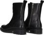 SHABBIES Enkelboots Dames Dean Zipa Maat: 36 Materiaal: Leer Kleur: Zwart - Thumbnail 2