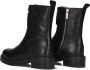 SHABBIES Enkelboots Dames Tirza Zipa Maat: 42 Materiaal: Leer Kleur: Zwart - Thumbnail 3