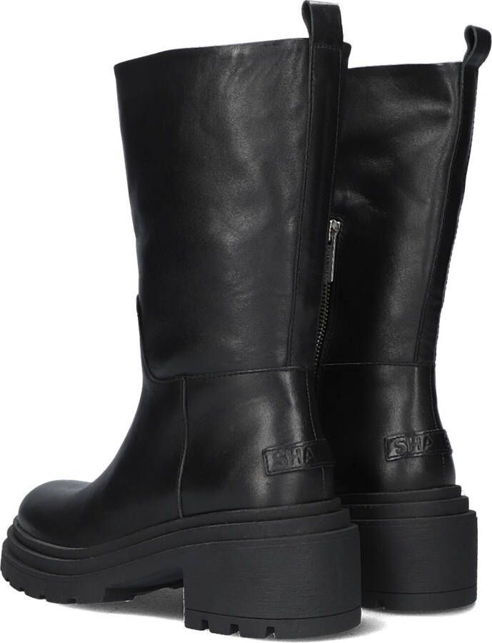 SHABBIES Zwarte Enkelboots 183020285