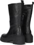 Shabbies Amsterdam Shabbies 183020285 Enkelboots Enkellaarsjes Dames Zwart - Thumbnail 5