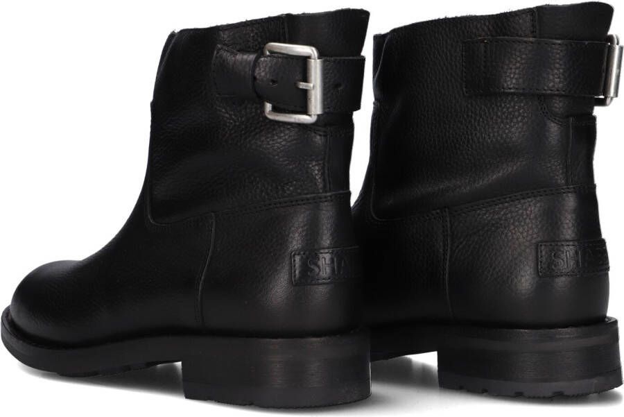 SHABBIES Zwarte Boots Alyd Ankle Boot