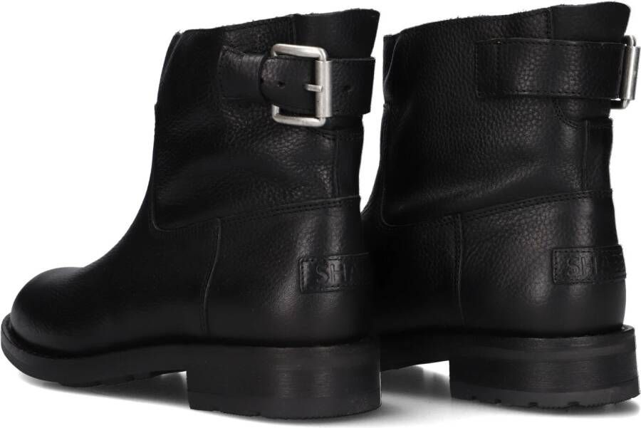 Shabbies Zwarte Enkelboots Alyd Ankle Boot
