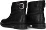 Shabbies Amsterdam Shabbies Alyd Ankle Boot Enkellaarsjes Enkelboots Dames Zwart - Thumbnail 3